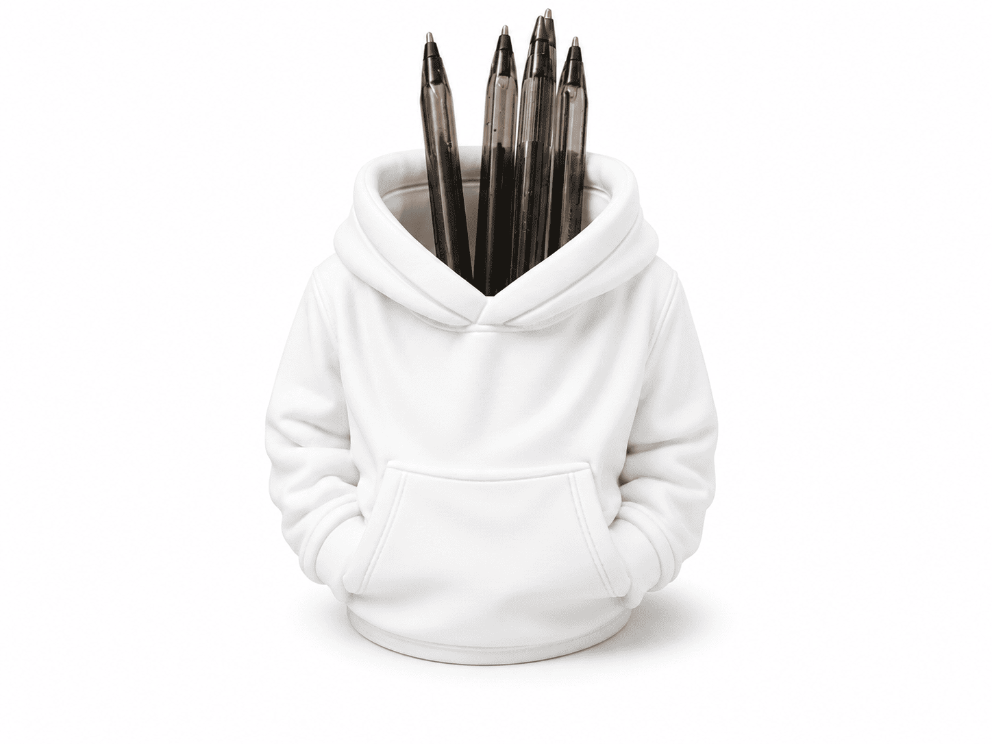 Cute Hoodie Pen Pot – 3D Printed Desk Organizer for Pens, Pencils & Stationery