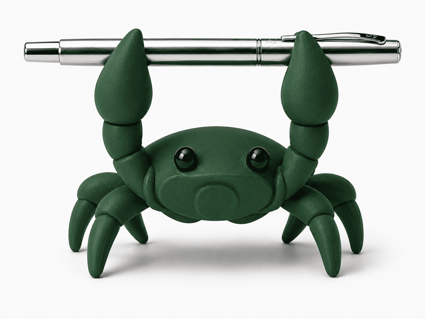 Crab Pen Holder Desk Buddy | Cute Crab Desk Organizer for Pens, Pencils & Accessories
