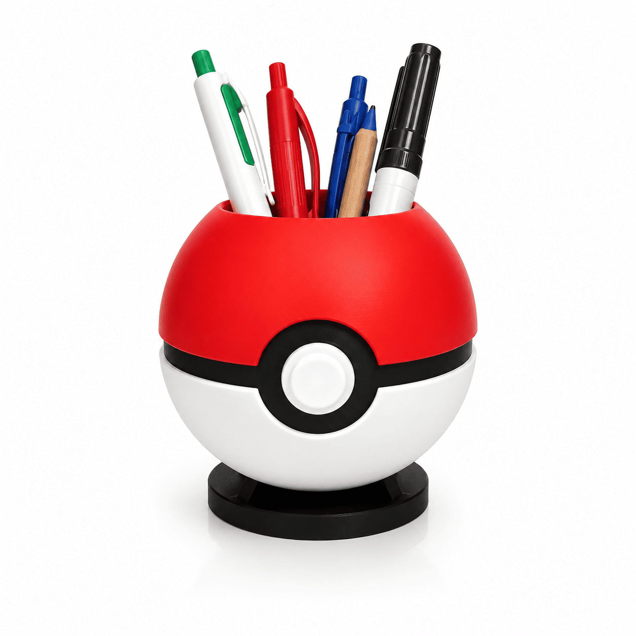 Pokemon Pokeball pen holder with stand